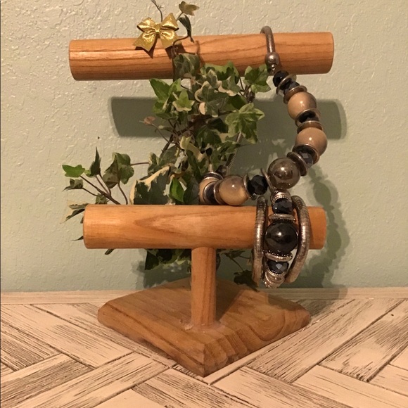 Large Beads Necklace & Bracelet - Picture 7 of 10